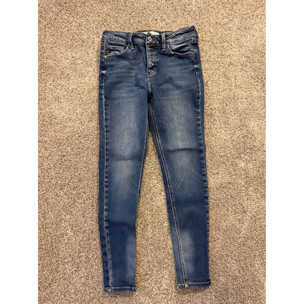 KanCan Jeans Women 27 Blue Skinny Mid Rise Stretch Denim 124258 Maurices